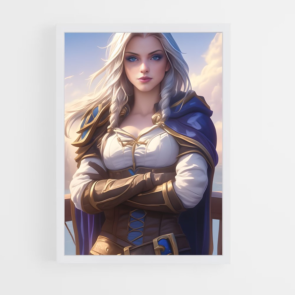 Poster Jaina, La Gardienne des Glaces – affiche World of Warcraft (vue 3)